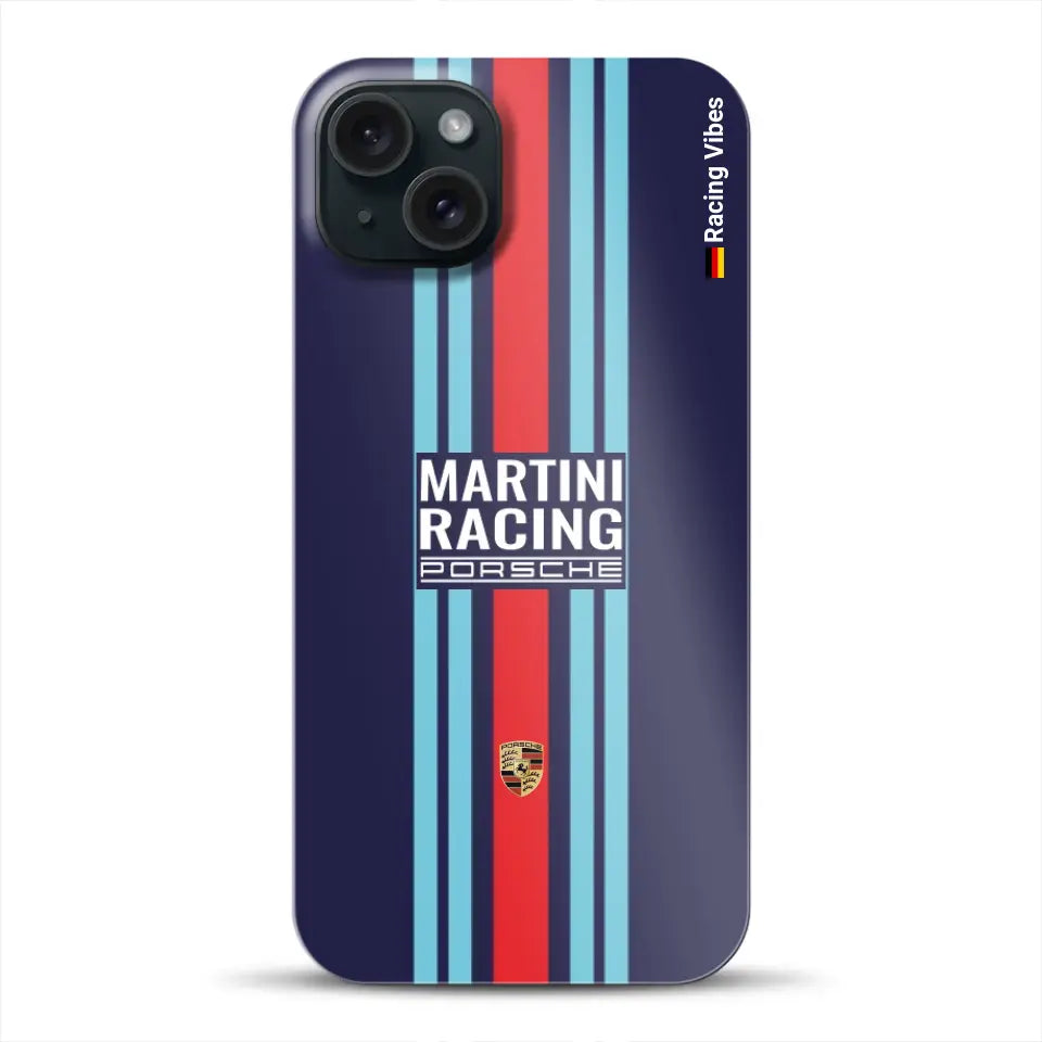 Martini Porsche Livery #2 - Individuelle Hardcase Hülle für iPhone