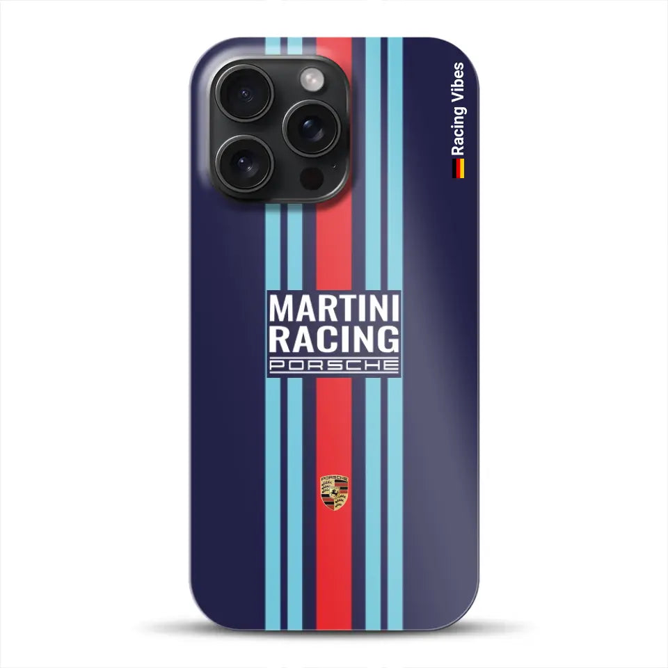 Martini Porsche Livery #2 - Individuelle Hardcase Hülle für iPhone