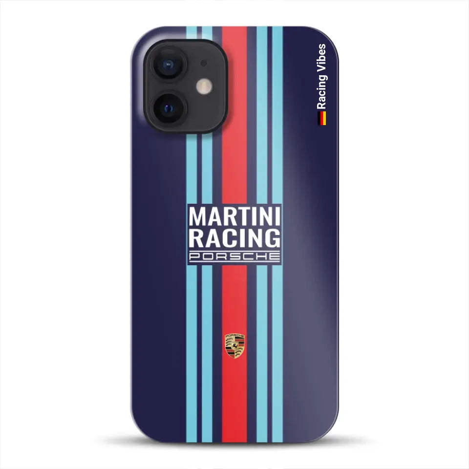 Martini Porsche Livery #2 - Individuelle Hardcase Hülle für iPhone
