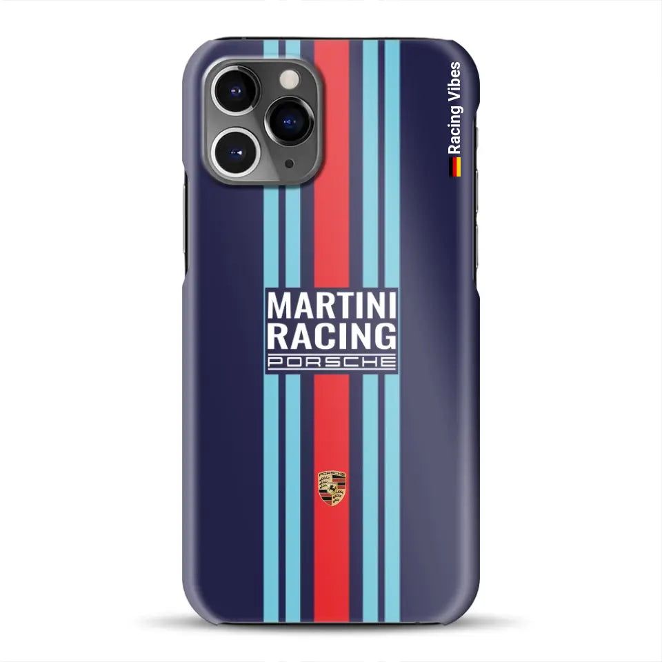 Martini Porsche Livery #2 - Individuelle Hardcase Hülle für iPhone