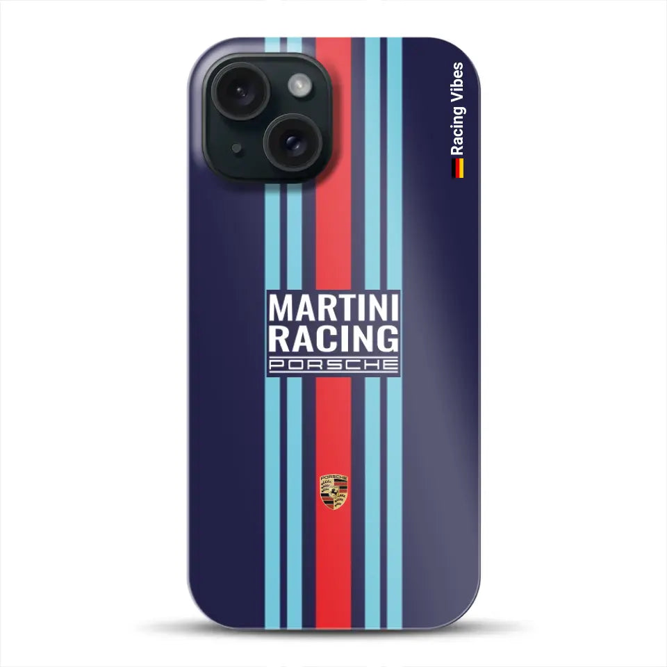 Martini Porsche Livery #2 - Individuelle Hardcase Hülle für iPhone