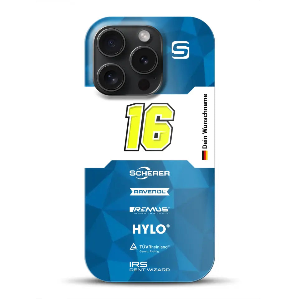 Scherer Sport PHX #16 Sieger 24h Nürburgring 2024 Livery - Custodia rigida per iPhone