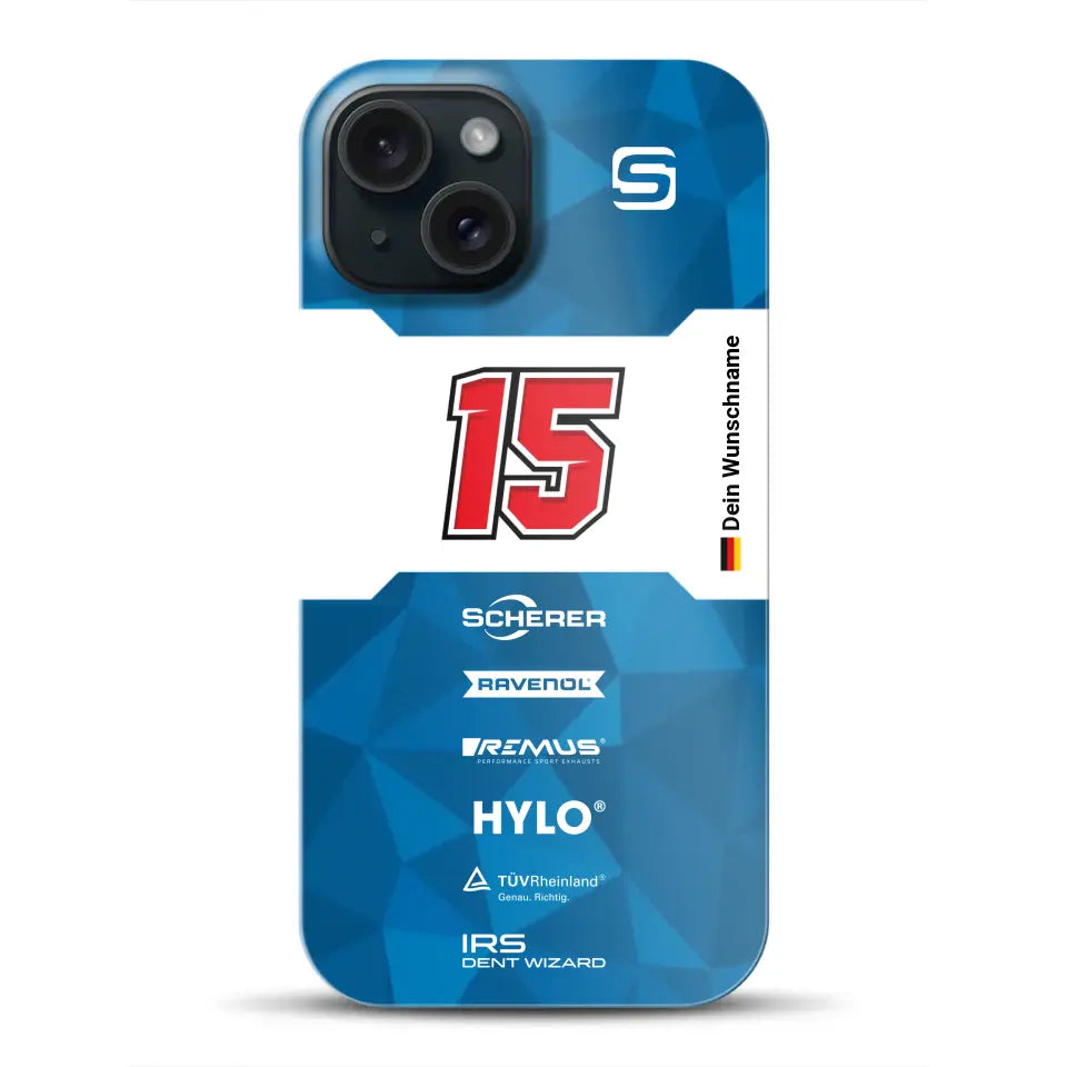 Scherer Sport PHX #15 24h Nürburgring 2024 Livery - Custodia rigida per iPhone