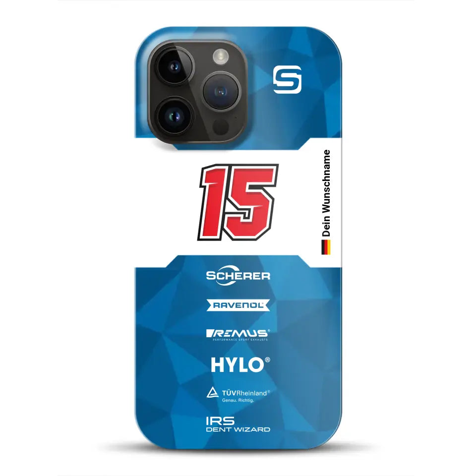 Scherer Sport PHX #15 24h Nürburgring 2024 Livery - Custodia rigida per iPhone