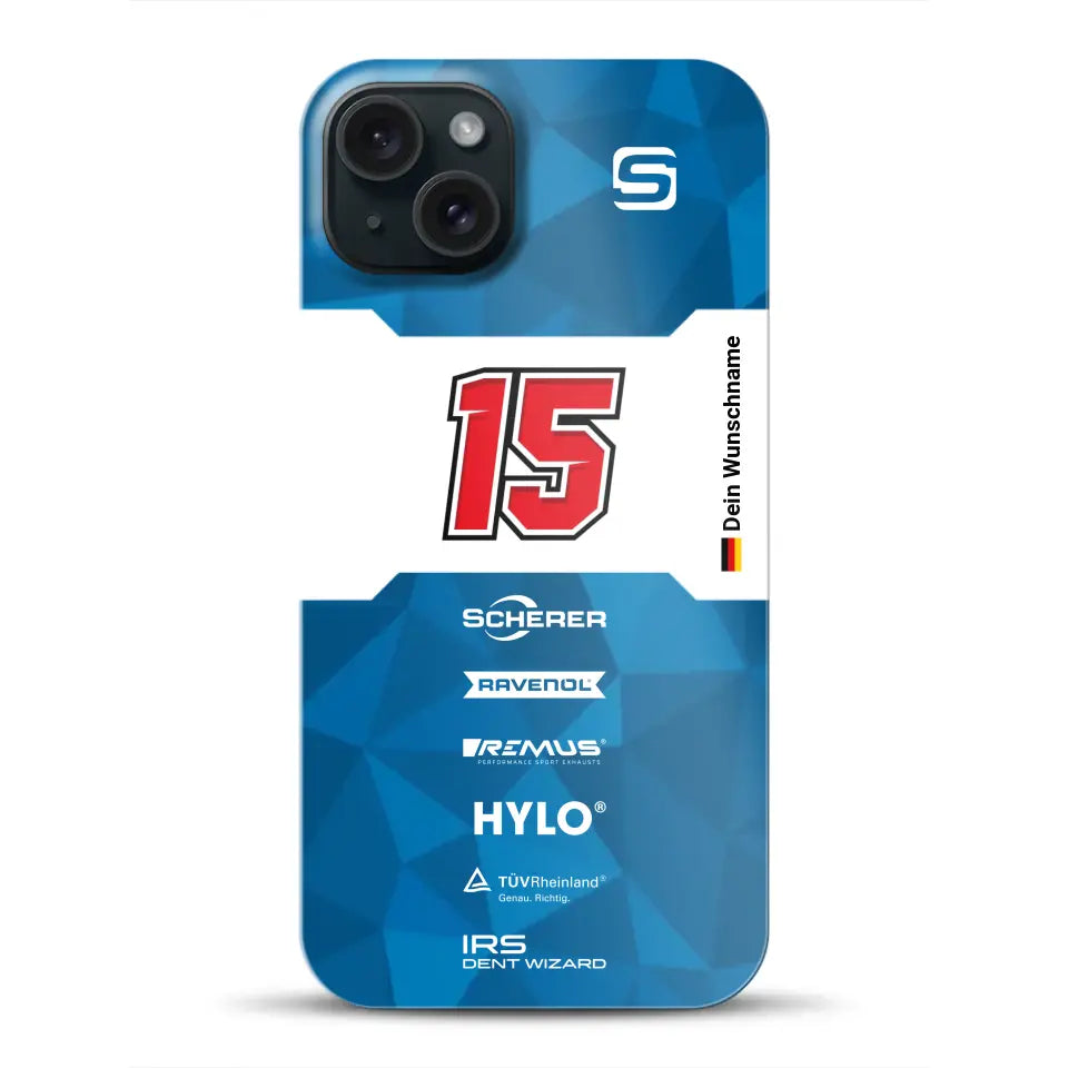 Scherer Sport PHX #15 24h Nürburgring 2024 Livery - Custodia rigida per iPhone