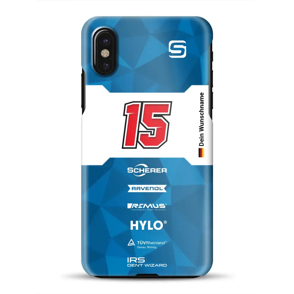 Scherer Sport PHX #15 24h Nürburgring 2024 Livery - Custodia rigida per iPhone