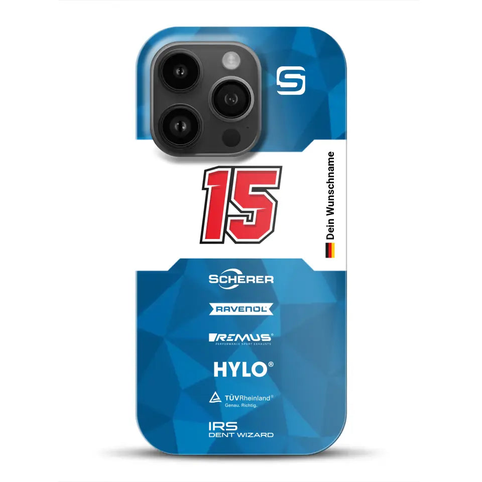 Scherer Sport PHX #15 24h Nürburgring 2024 Livery - Custodia rigida per iPhone