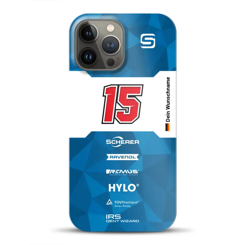 Scherer Sport PHX #15 24h Nürburgring 2024 Livery - Custodia rigida per iPhone