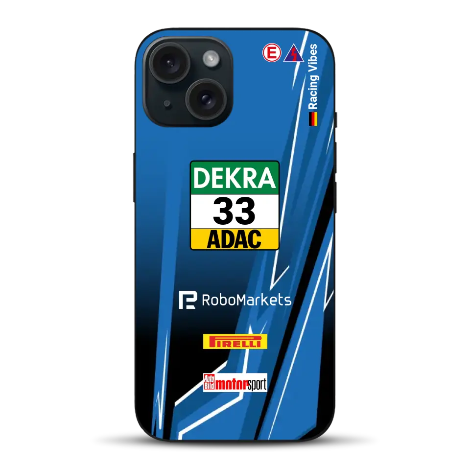 M4 GT3 #33 DTM 2024 Livery - Custodia per cellulare personalizzata per iPhone