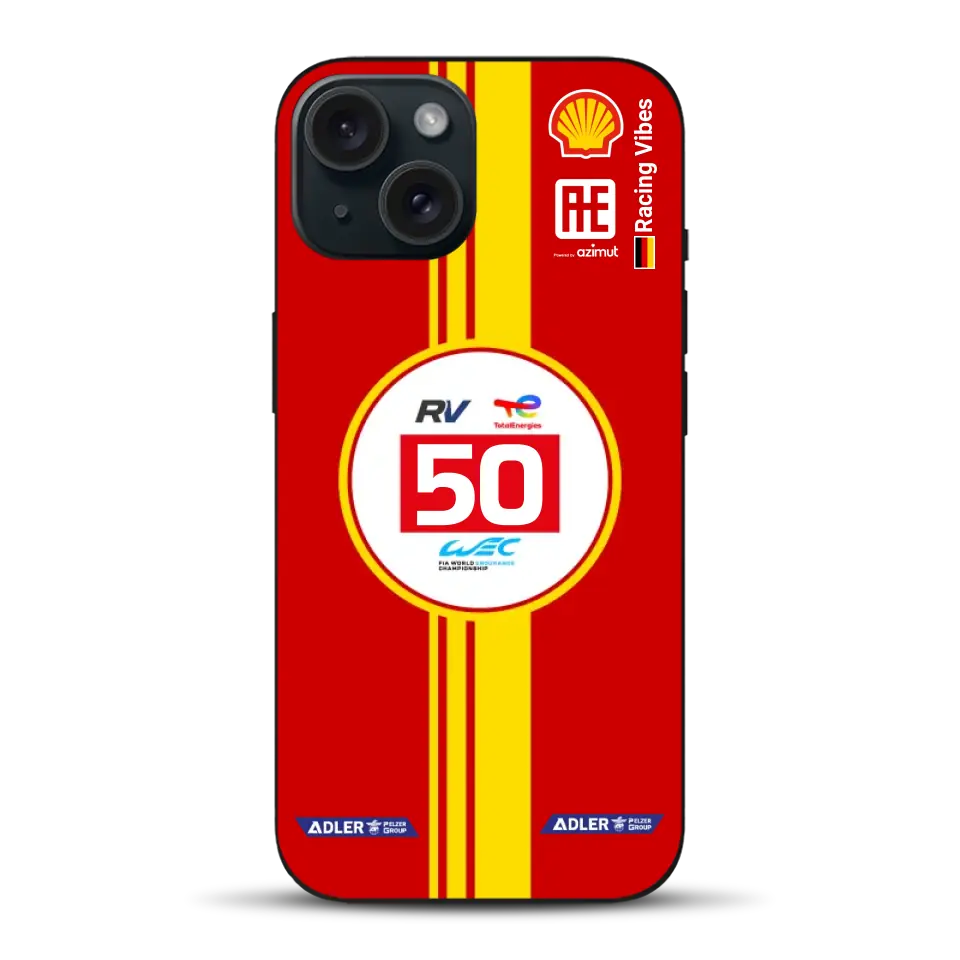 AF Corse 499P 2024 Livery - Custodia per cellulare personalizzata per iPhone