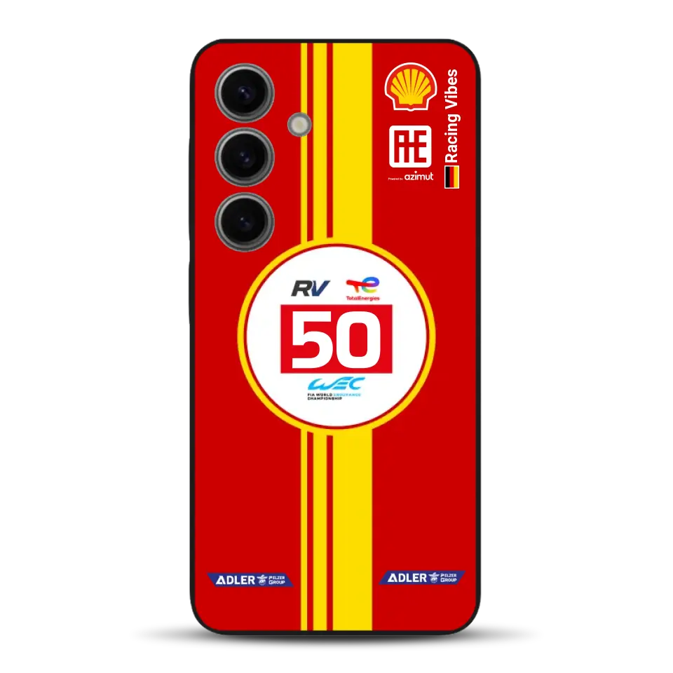 AF Corse 499P 2024 Livery - Custodia per cellulare personalizzata per Samsung