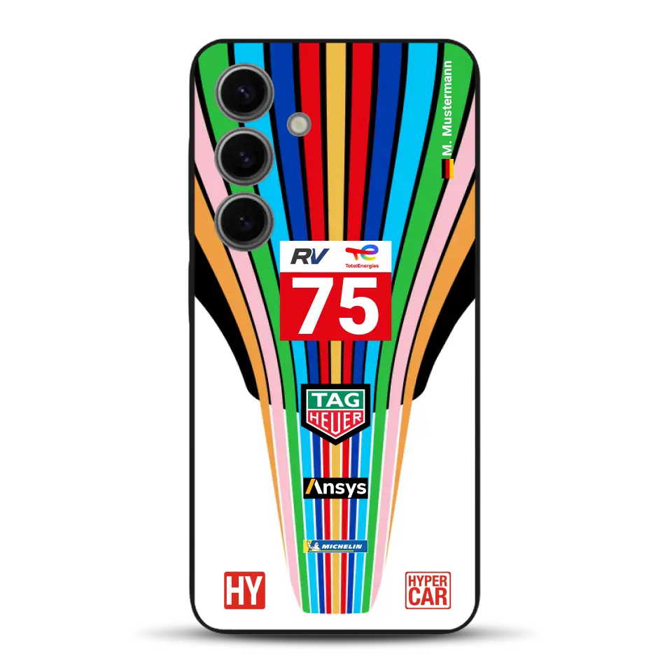 Porsche 963 #75 2023 Livery - Custodia per cellulare personalizzata per Samsung