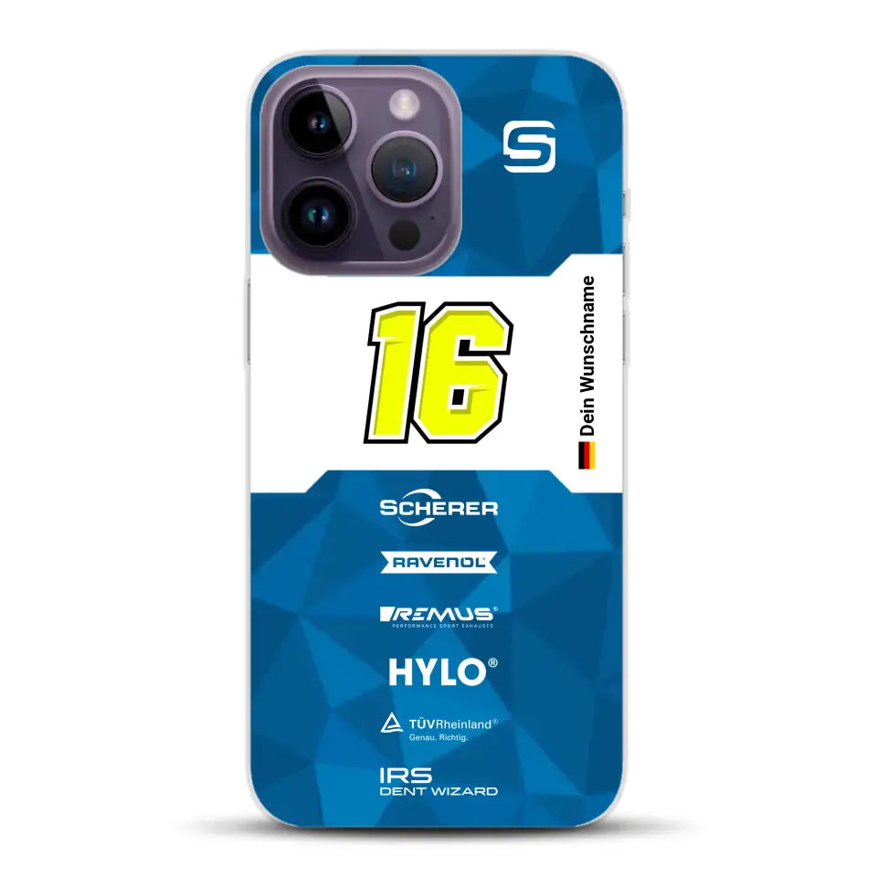 Scherer Sport PHX #16 Sieger 24h Nürburgring 2024 Livery - Custodia per cellulare personalizzata per iPhone