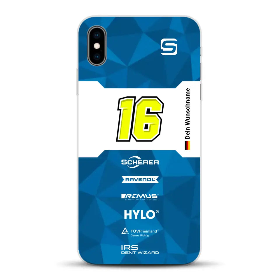 Scherer Sport PHX #16 Sieger 24h Nürburgring 2024 Livery - Custodia per cellulare personalizzata per iPhone