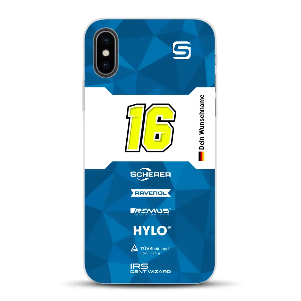 Scherer Sport PHX #16 Sieger 24h Nürburgring 2024 Livery - Custodia per cellulare personalizzata per iPhone