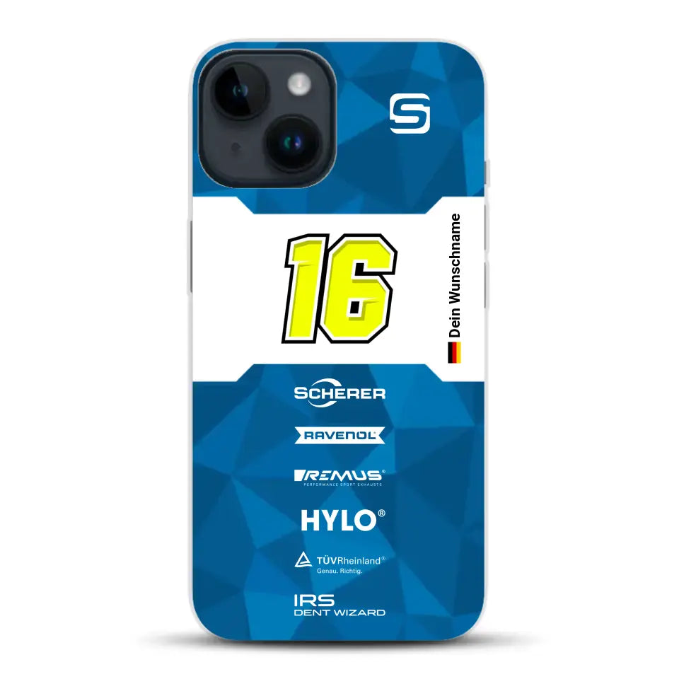 Scherer Sport PHX #16 Sieger 24h Nürburgring 2024 Livery - Custodia per cellulare personalizzata per iPhone