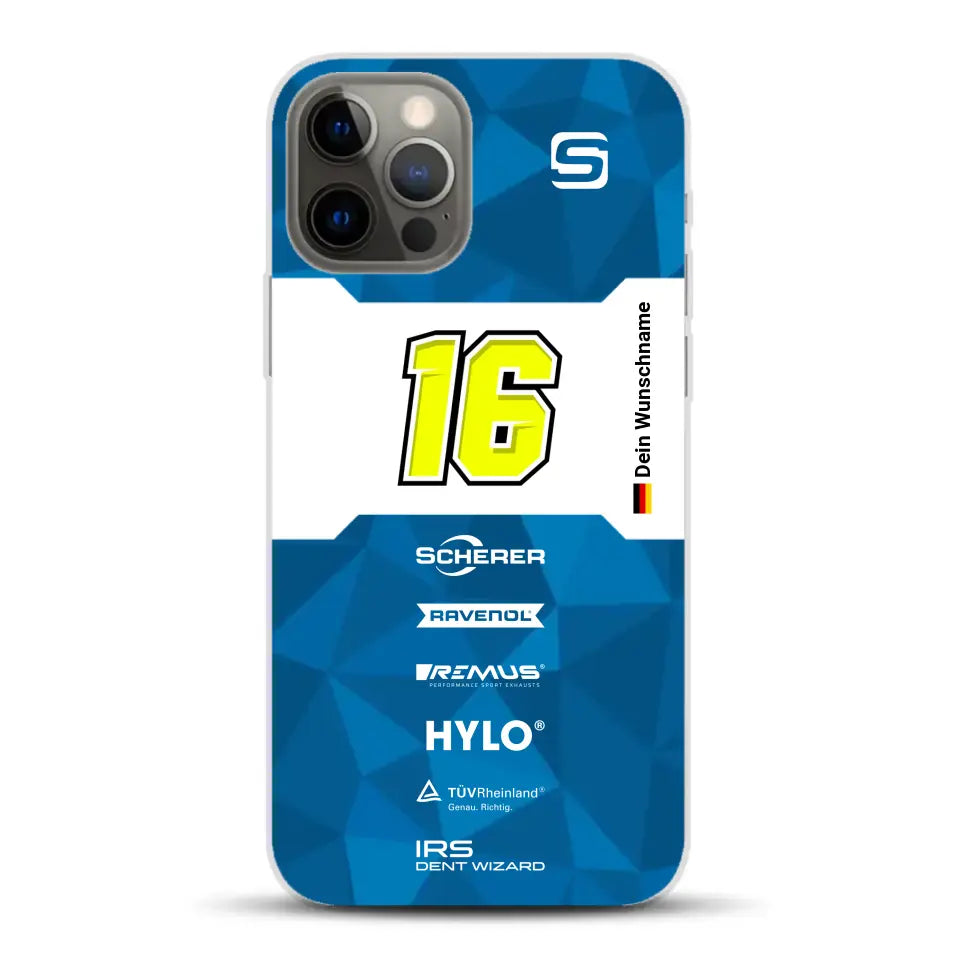 Scherer Sport PHX #16 Sieger 24h Nürburgring 2024 Livery - Custodia per cellulare personalizzata per iPhone