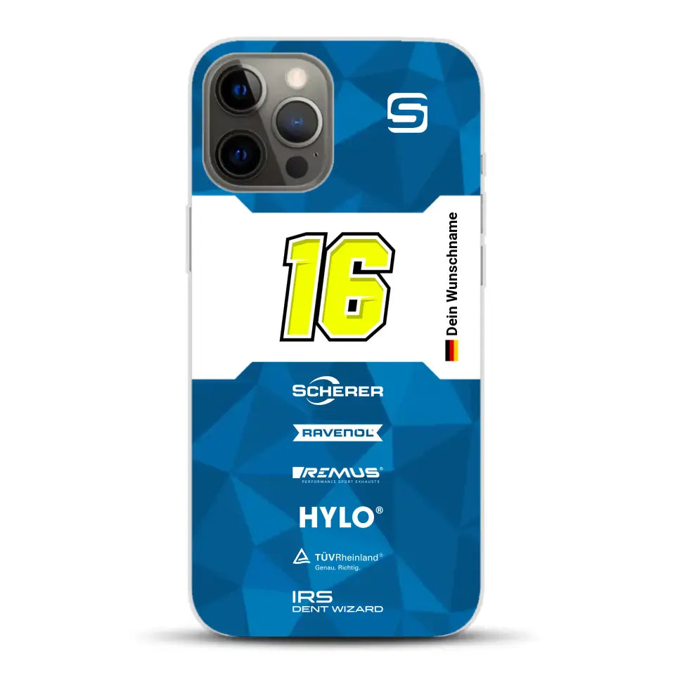 Scherer Sport PHX #16 Sieger 24h Nürburgring 2024 Livery - Custodia per cellulare personalizzata per iPhone