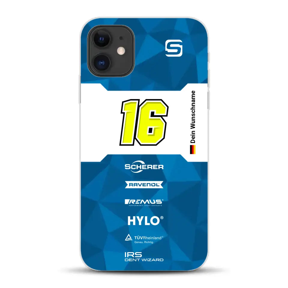 Scherer Sport PHX #16 Sieger 24h Nürburgring 2024 Livery - Custodia per cellulare personalizzata per iPhone