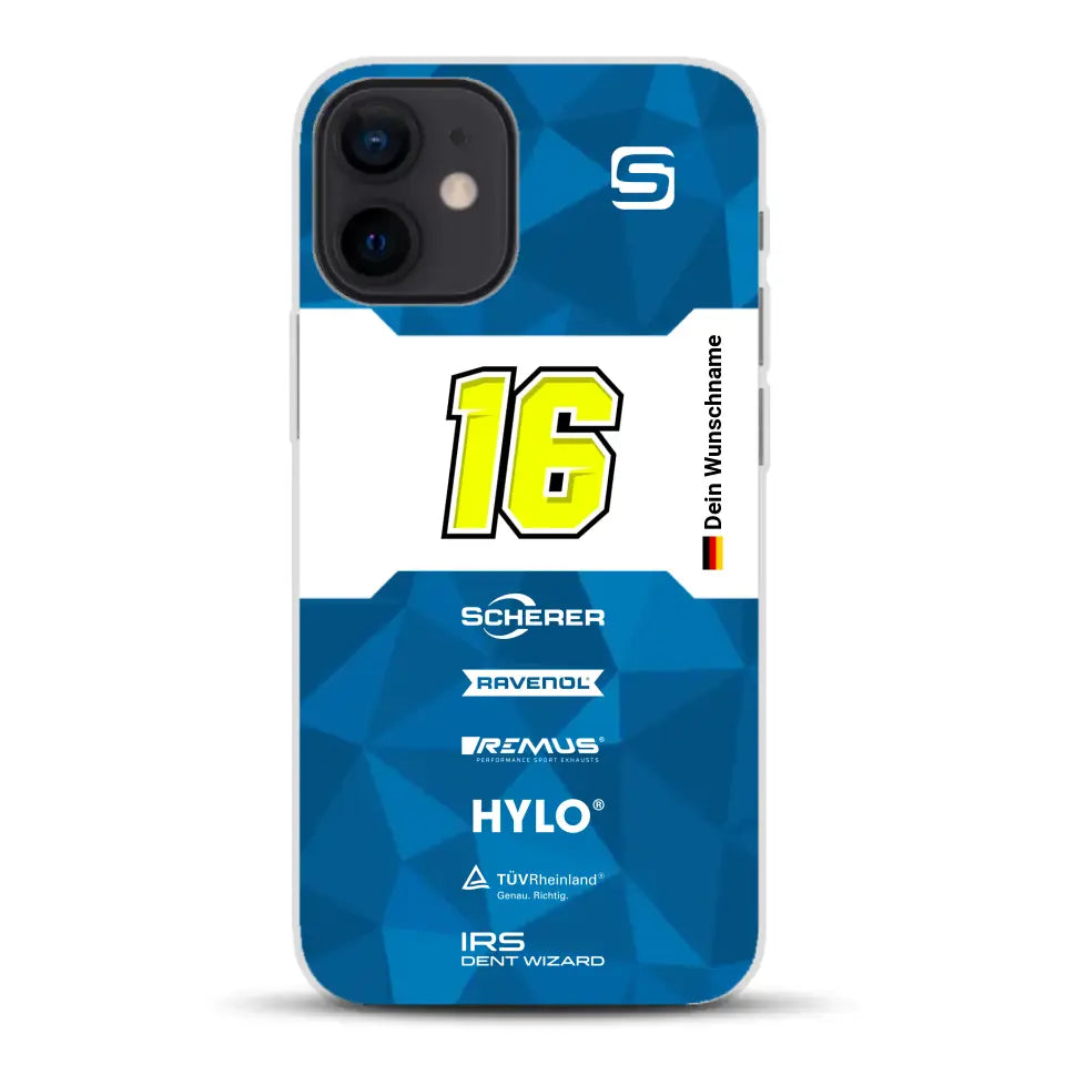 Scherer Sport PHX #16 Sieger 24h Nürburgring 2024 Livery - Custodia per cellulare personalizzata per iPhone