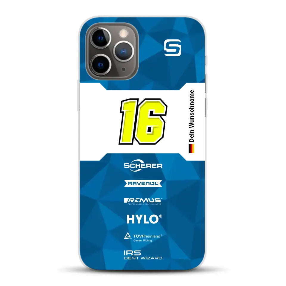 Scherer Sport PHX #16 Sieger 24h Nürburgring 2024 Livery - Personnalisé coque pour iPhone