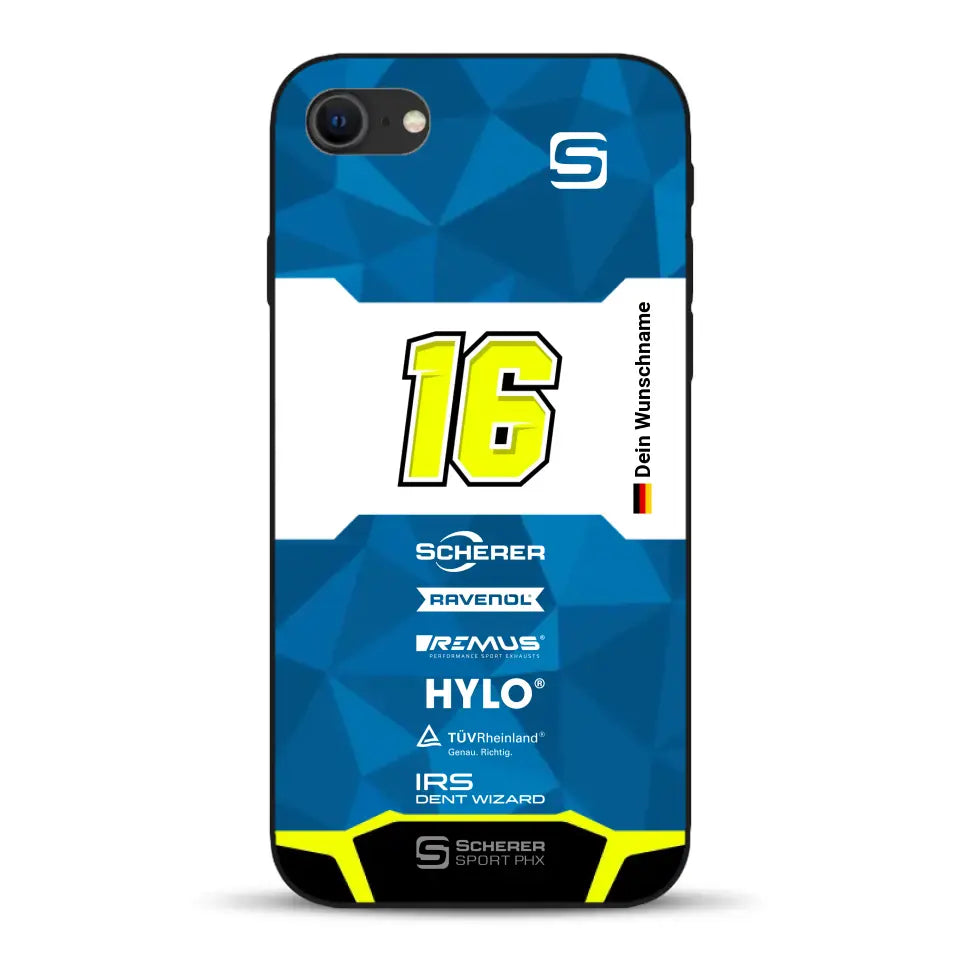 Scherer Sport PHX #16 Sieger 24h Nürburgring 2024 Livery - Custodia per cellulare personalizzata per iPhone