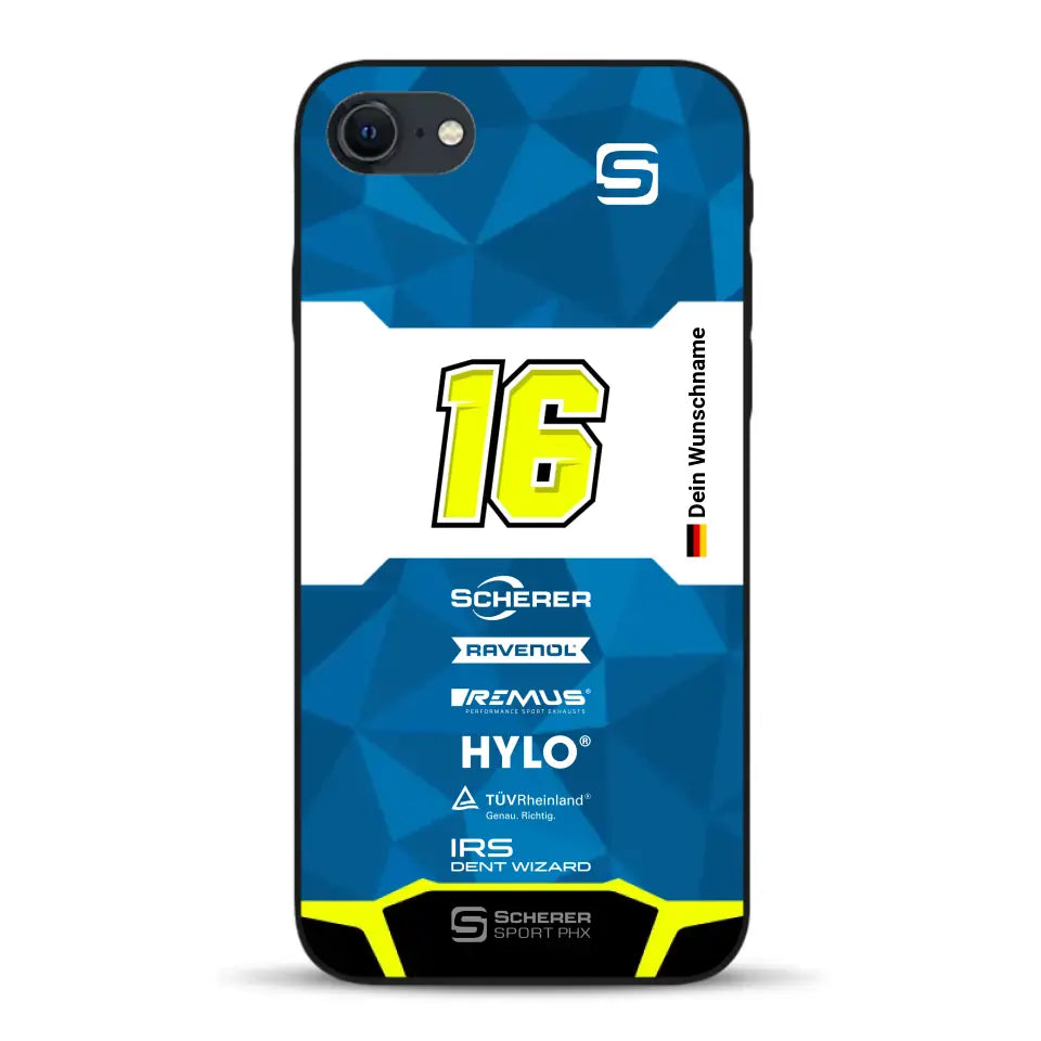 Scherer Sport PHX #16 Sieger 24h Nürburgring 2024 Livery - Custodia per cellulare personalizzata per iPhone