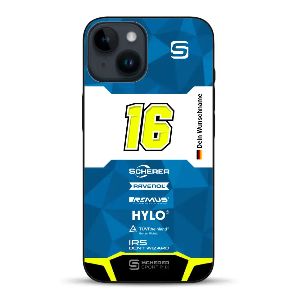 Scherer Sport PHX #16 Sieger 24h Nürburgring 2024 Livery - Custodia per cellulare personalizzata per iPhone