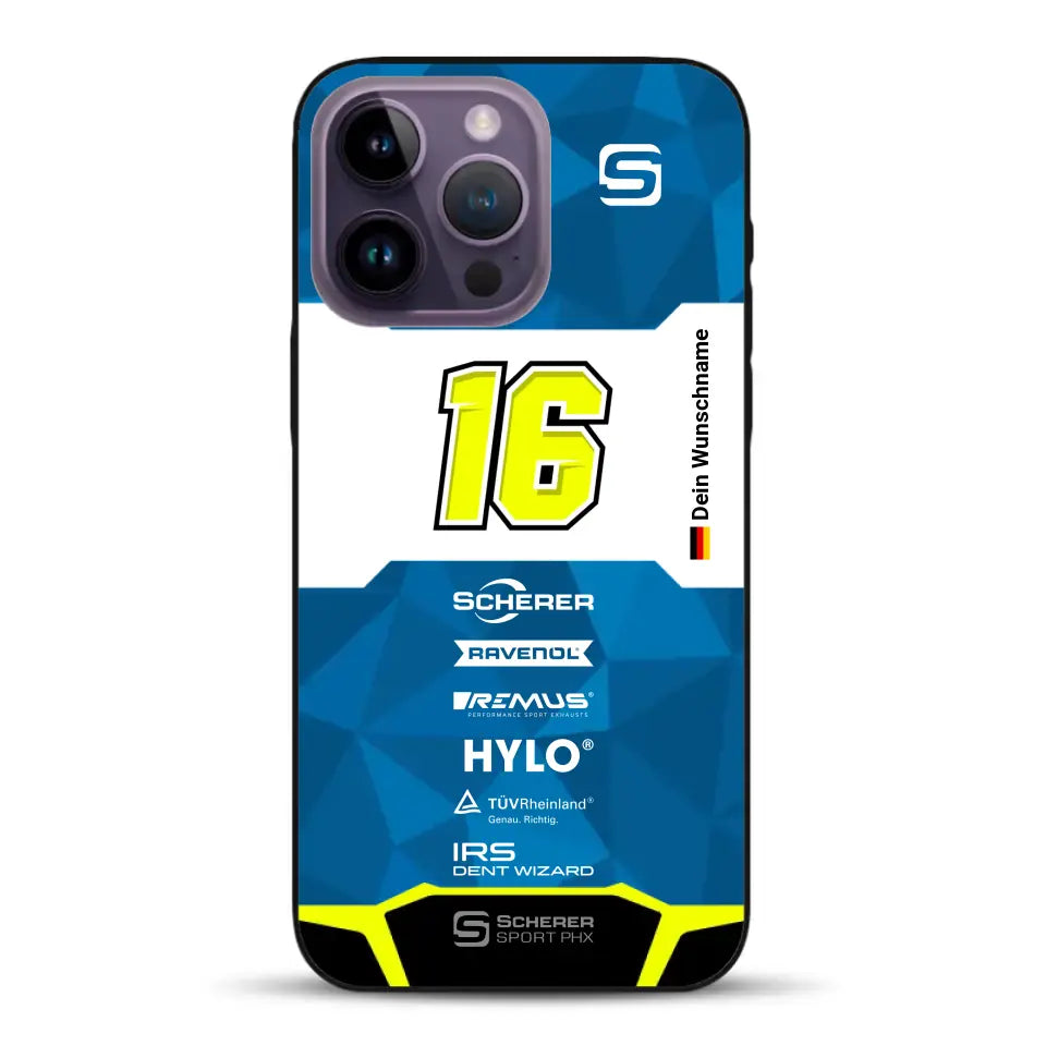 Scherer Sport PHX #16 Sieger 24h Nürburgring 2024 Livery - Custodia per cellulare personalizzata per iPhone