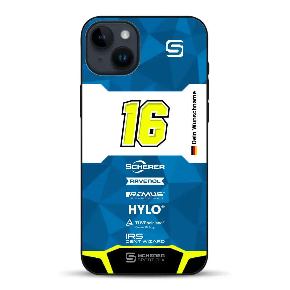 Scherer Sport PHX #16 Sieger 24h Nürburgring 2024 Livery - Custodia per cellulare personalizzata per iPhone
