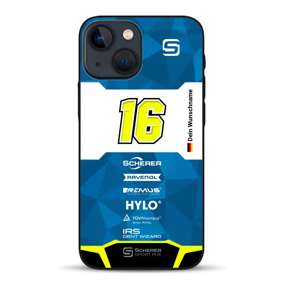Scherer Sport PHX #16 Sieger 24h Nürburgring 2024 Livery - Custodia per cellulare personalizzata per iPhone