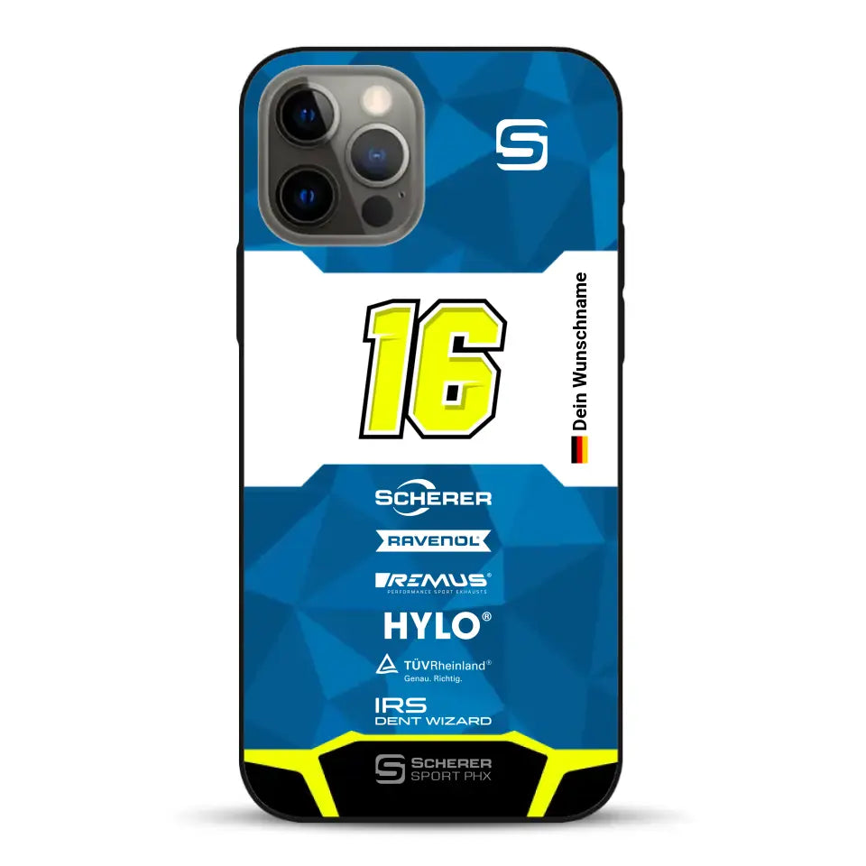 Scherer Sport PHX #16 Sieger 24h Nürburgring 2024 Livery - Custodia per cellulare personalizzata per iPhone