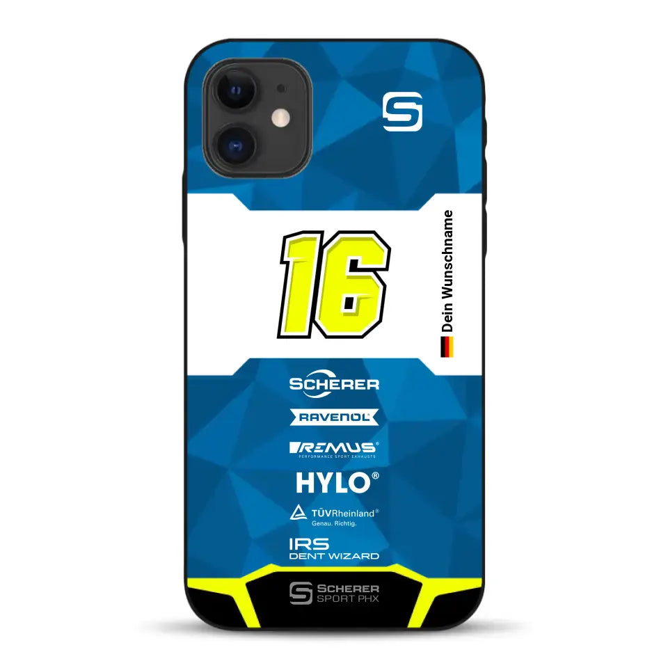 Scherer Sport PHX #16 Sieger 24h Nürburgring 2024 Livery - Custodia per cellulare personalizzata per iPhone