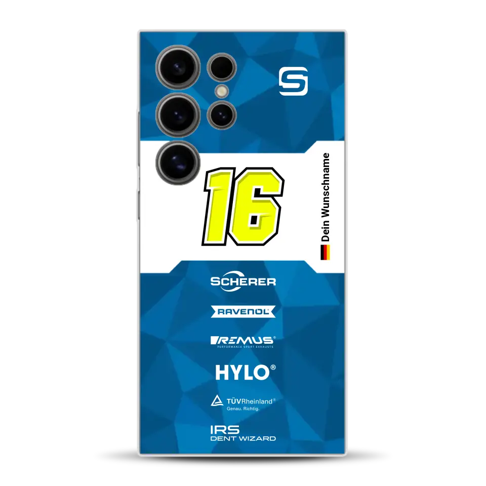 Scherer Sport PHX #16 Sieger 24h Nürburgring 2024 Livery - Individuelle Handyhülle für Samsung