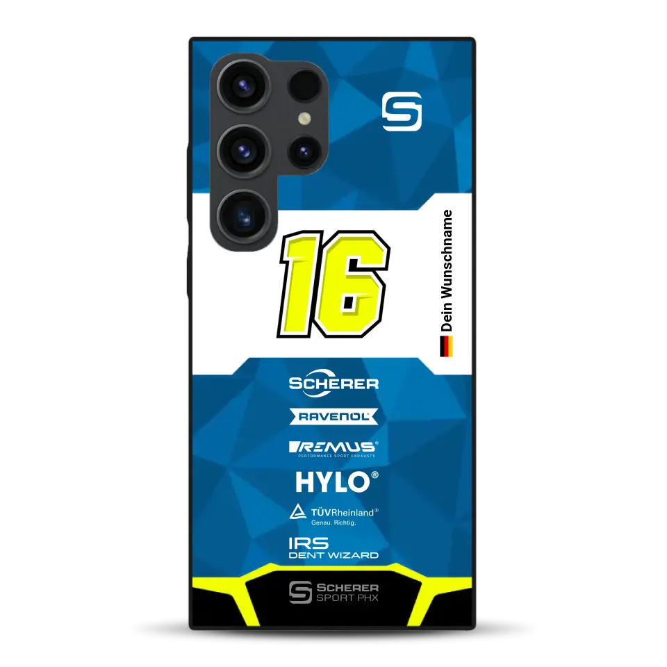 Scherer Sport PHX #16 Sieger 24h Nürburgring 2024 Livery - Individuelle Handyhülle für Samsung