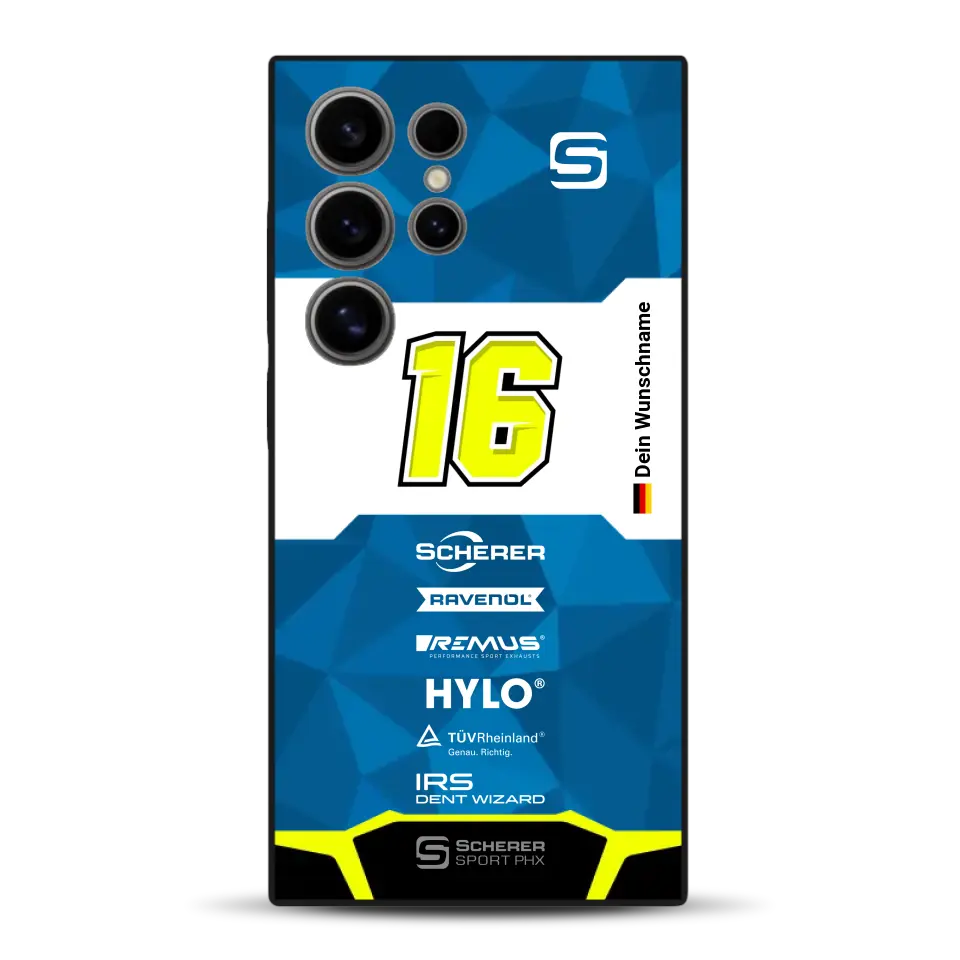 Scherer Sport PHX #16 Sieger 24h Nürburgring 2024 Livery - Individuelle Handyhülle für Samsung