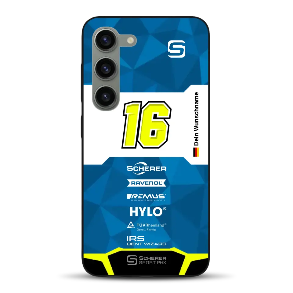 Scherer Sport PHX #16 Sieger 24h Nürburgring 2024 Livery - Individuelle Handyhülle für Samsung