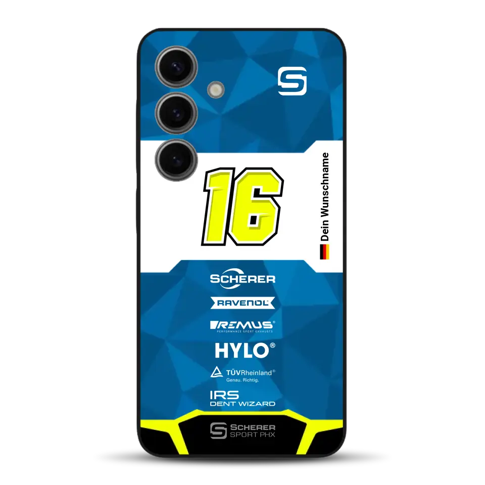 Scherer Sport PHX #16 Sieger 24h Nürburgring 2024 Livery - Individuelle Handyhülle für Samsung