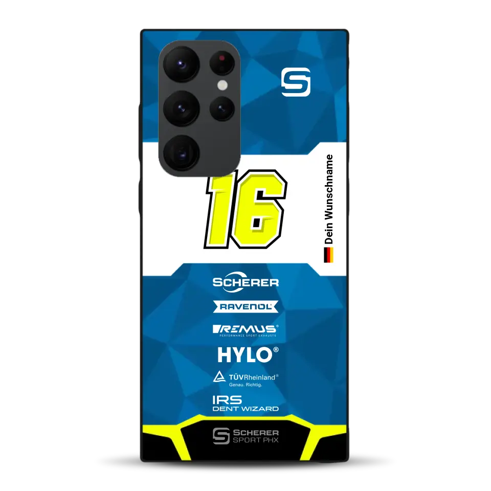 Scherer Sport PHX #16 Sieger 24h Nürburgring 2024 Livery - Individuelle Handyhülle für Samsung
