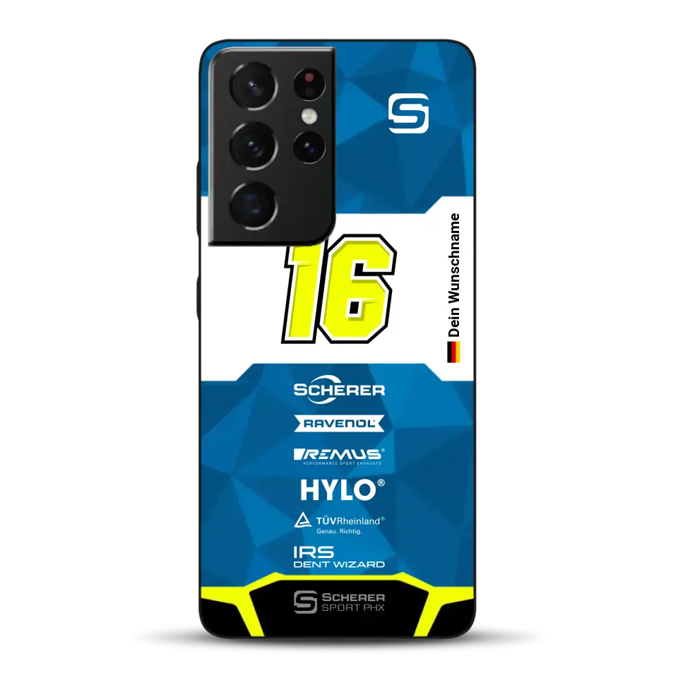 Scherer Sport PHX #16 Sieger 24h Nürburgring 2024 Livery - Individuelle Handyhülle für Samsung