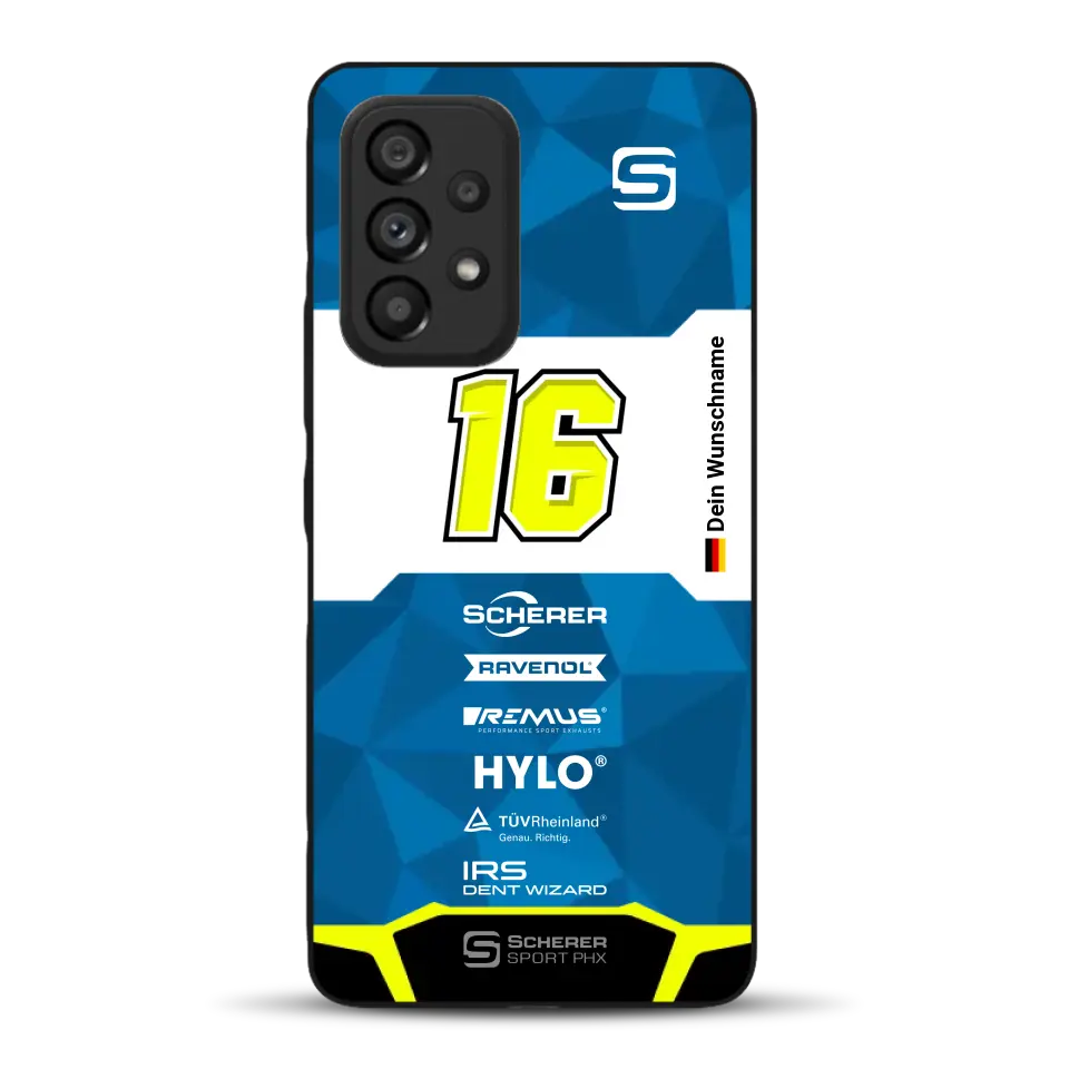 Scherer Sport PHX #16 Sieger 24h Nürburgring 2024 Livery - Individuelle Handyhülle für Samsung