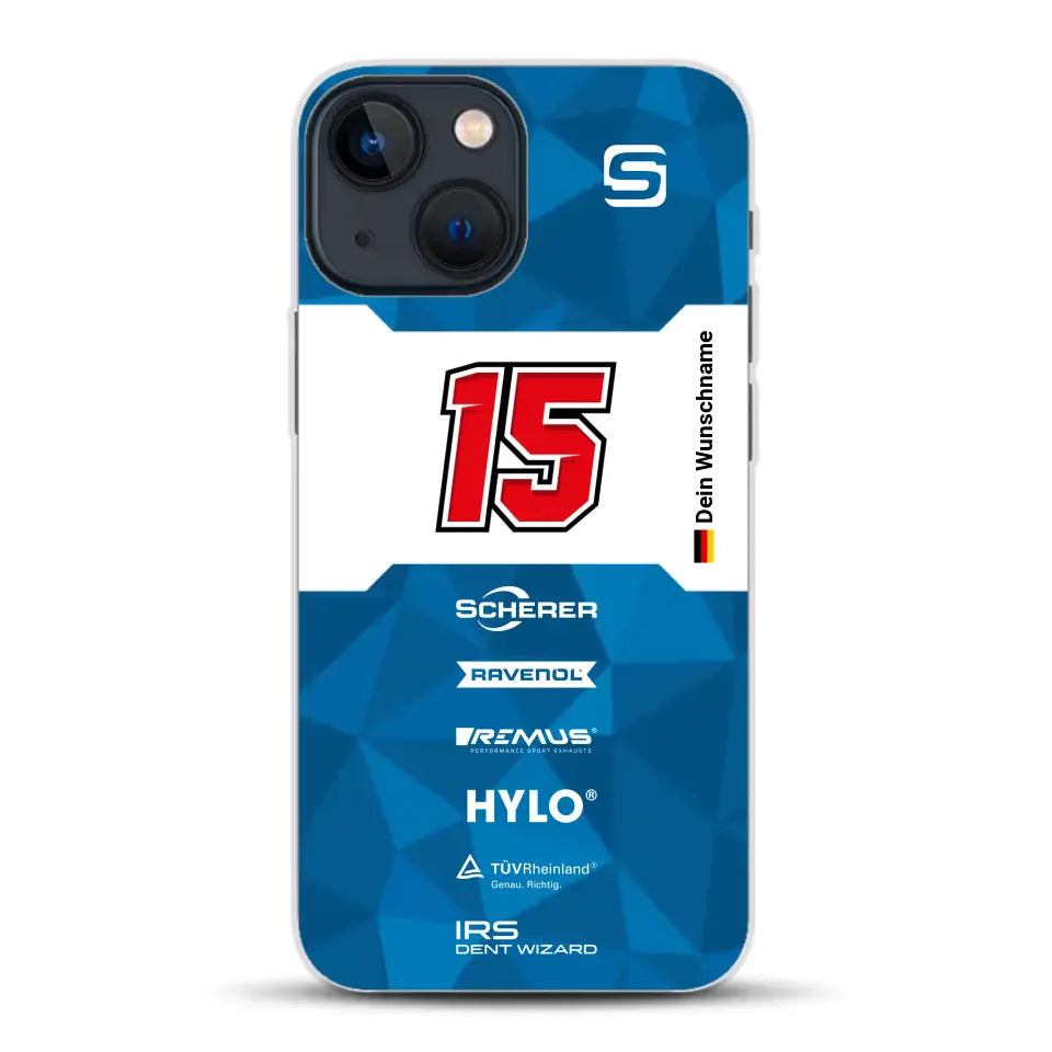 Scherer Sport PHX #15 24h Nürburgring 2024 Livery - Custodia per cellulare personalizzata per iPhone