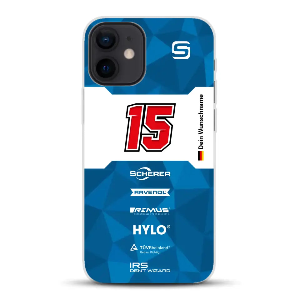 Scherer Sport PHX #15 24h Nürburgring 2024 Livery - Custodia per cellulare personalizzata per iPhone