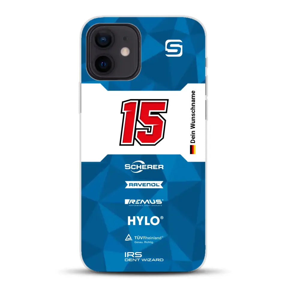 Scherer Sport PHX #15 24h Nürburgring 2024 Livery - Custodia per cellulare personalizzata per iPhone