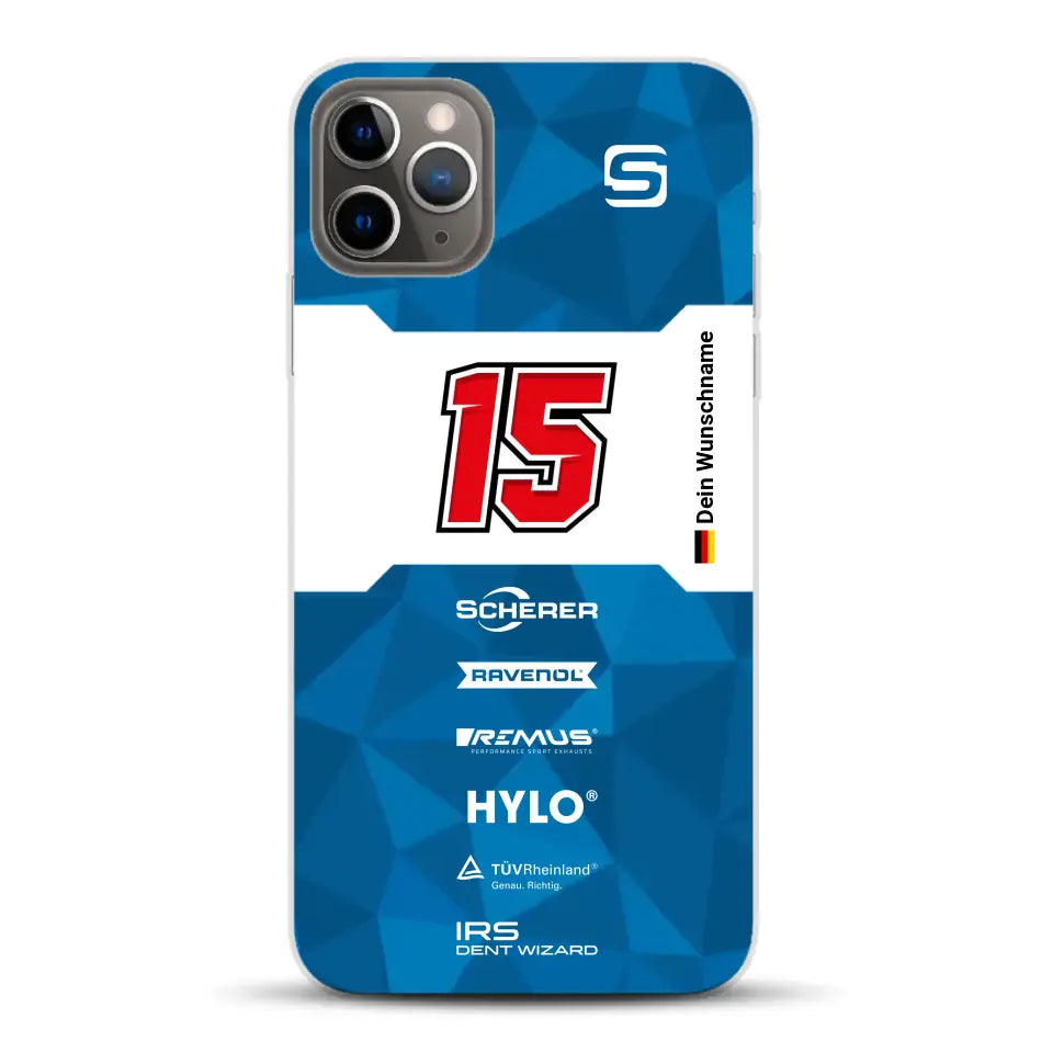 Scherer Sport PHX #15 24h Nürburgring 2024 Livery - Custodia per cellulare personalizzata per iPhone