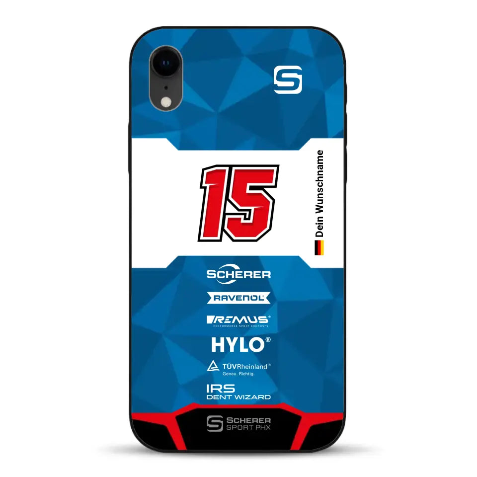 Scherer Sport PHX #15 24h Nürburgring 2024 Livery - Custodia per cellulare personalizzata per iPhone