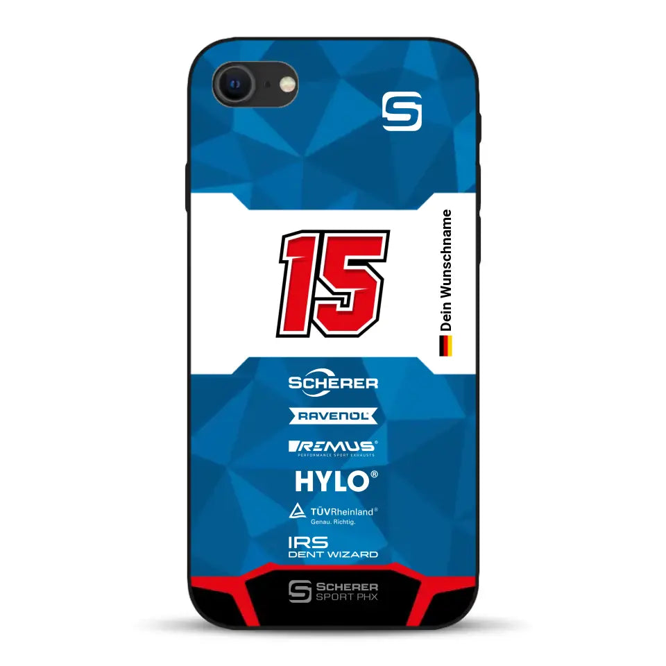 Scherer Sport PHX #15 24h Nürburgring 2024 Livery - Custodia per cellulare personalizzata per iPhone