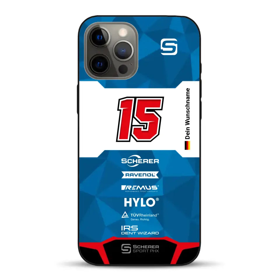 Scherer Sport PHX #15 24h Nürburgring 2024 Livery - Custodia per cellulare personalizzata per iPhone