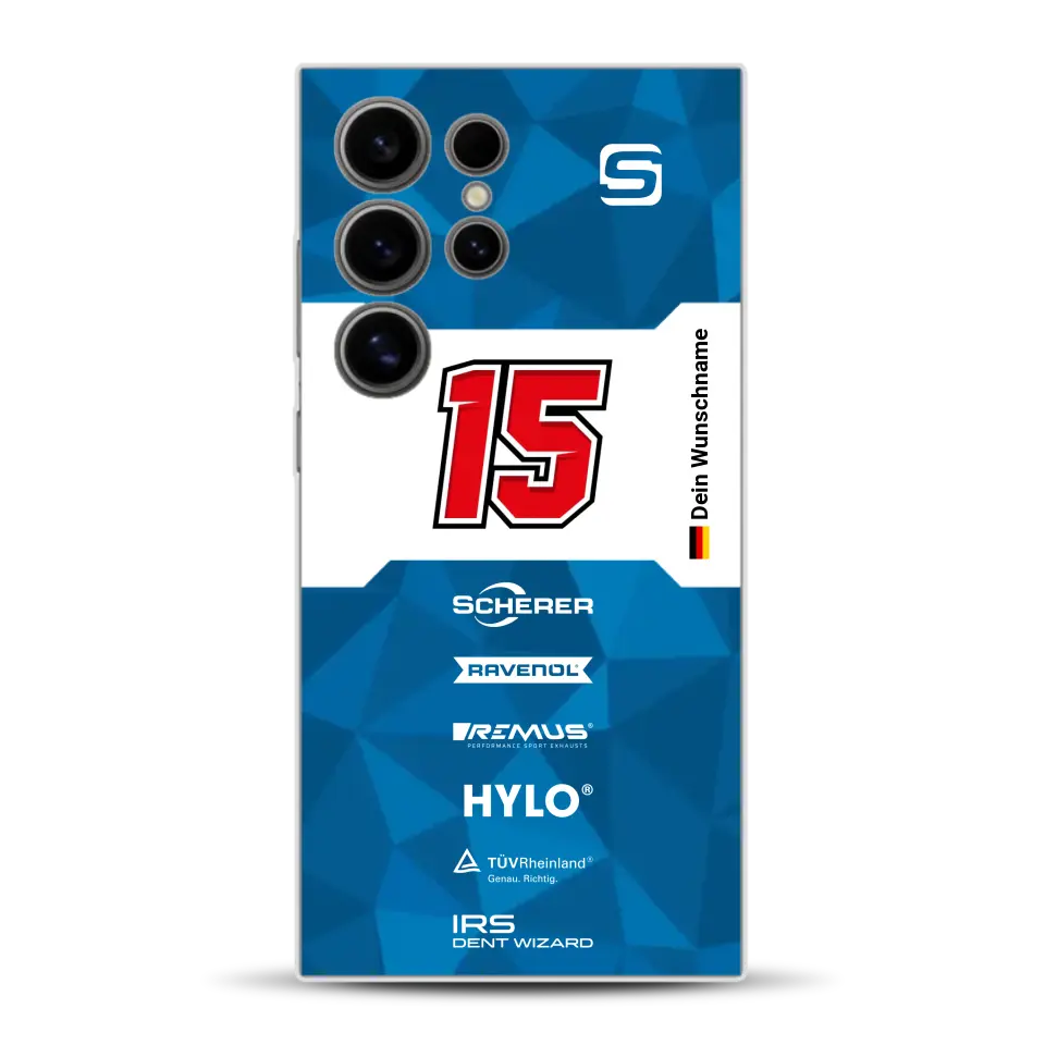 Scherer Sport PHX #15 24h Nürburgring 2024 Livery - Custodia per cellulare personalizzata per Samsung