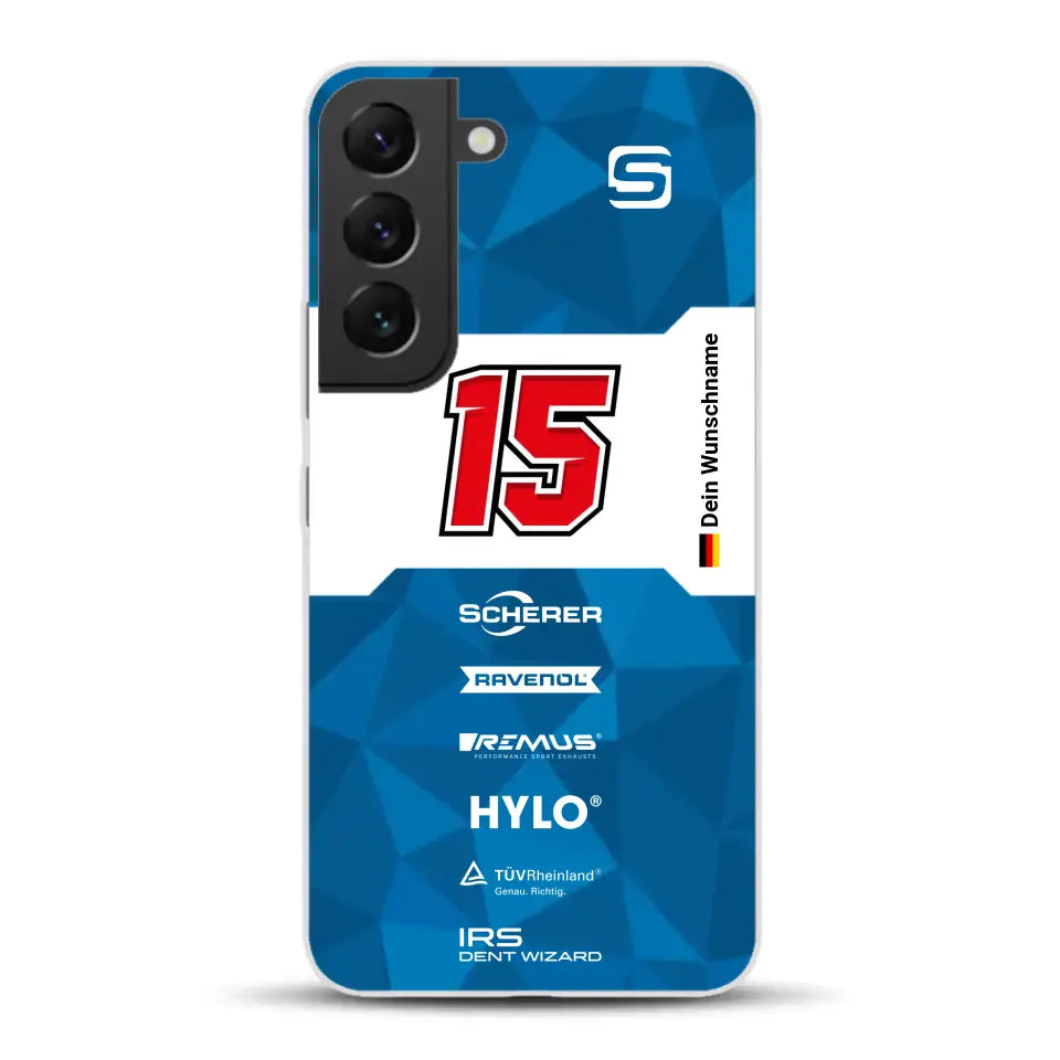 Scherer Sport PHX #15 24h Nürburgring 2024 Livery - Custodia per cellulare personalizzata per Samsung